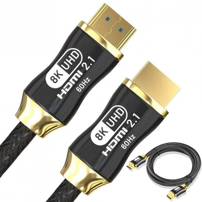 Ultra hiter HDMI kabel 8K 60Hz 4K 120Hz pozlačen 1,5 m