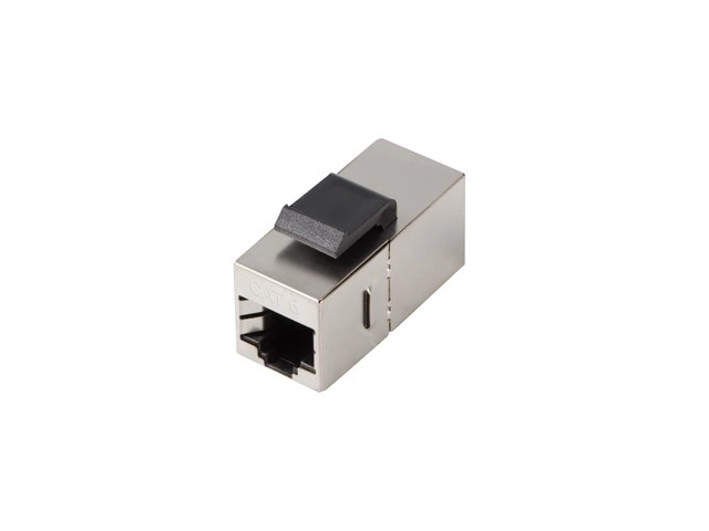 Keystone konektor RJ45 - RJ45 FTP kat.6 za montažno škatlo