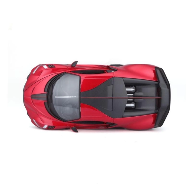 Bburago model Bugatti Divo rdeči 1:18