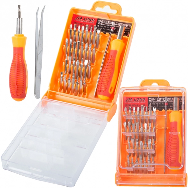 Set natančnih izvijačev 32 v 1 Torx