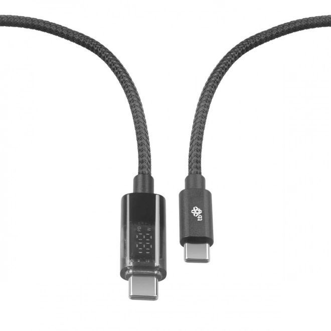USB-C na USB-C kabel z LED indikatorjem polnjenja (1 m, 100 W)