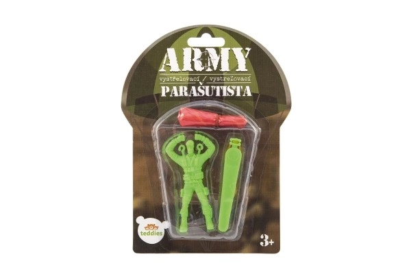 Leteči padalec s padalom – figurica 9 cm