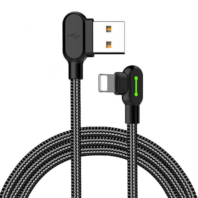 Kabel USB-Lightning, Mcdodo CA-4673, kotni, 1,8 m (črn)