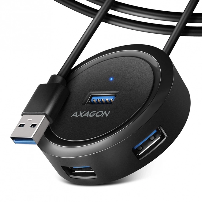 USB razdelilnik 4 vrata USB 3.2 Gen 1 okrogel