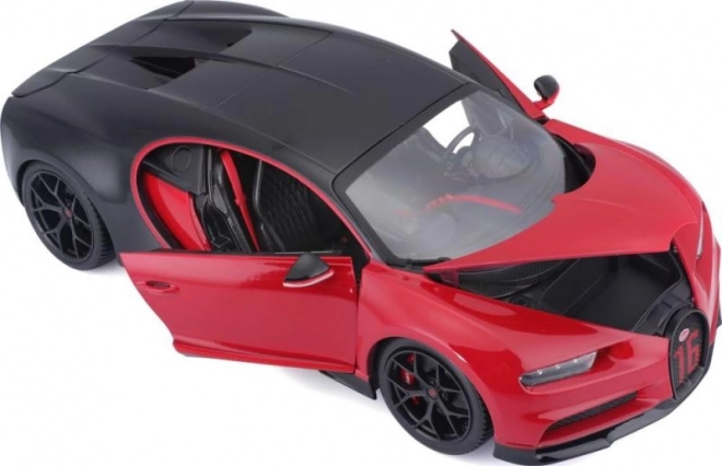 Bburago 1:18 Plus Bugatti Chiron Sport PLUS Rdeča