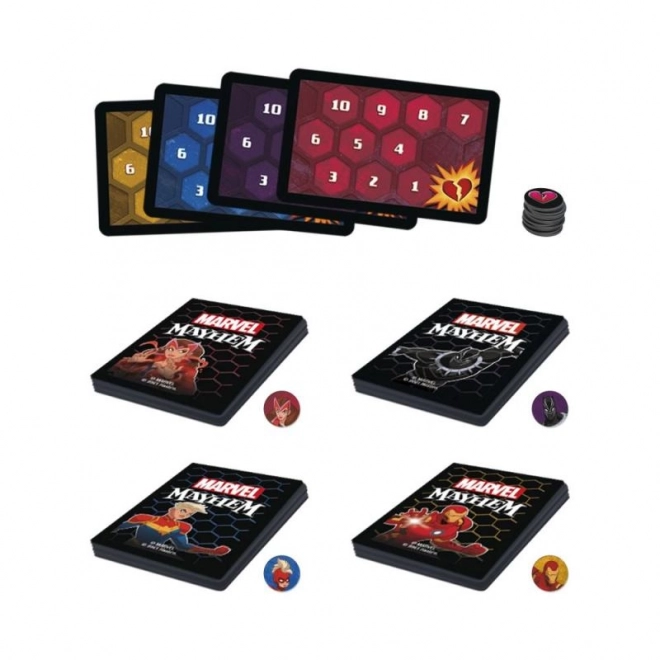 Marvel Mayhem - kartna igra