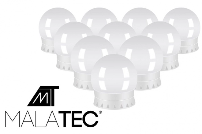 LED svetilke za ogledala/toaletne mizice - 10 kos.