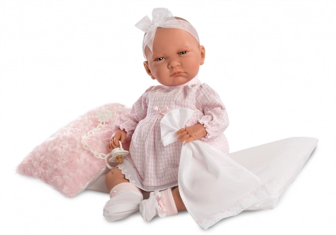 Llorens M740-42 oblačil za punčko dojenček NEW BORN velikosti 40-42 cm