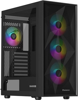 Štirje ventilatorji OXAL 120 ARGB v osnovi