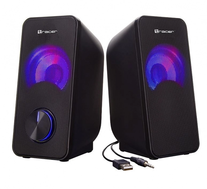 Zvočniki 2.0 Loop RGB USB