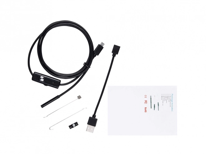 Endoskopska inšpekcijska kamera za android pc usb 5m led