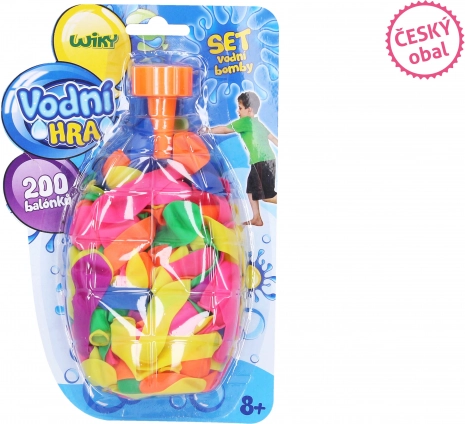 Vodeni baloni 200 kos - češko pakiranje