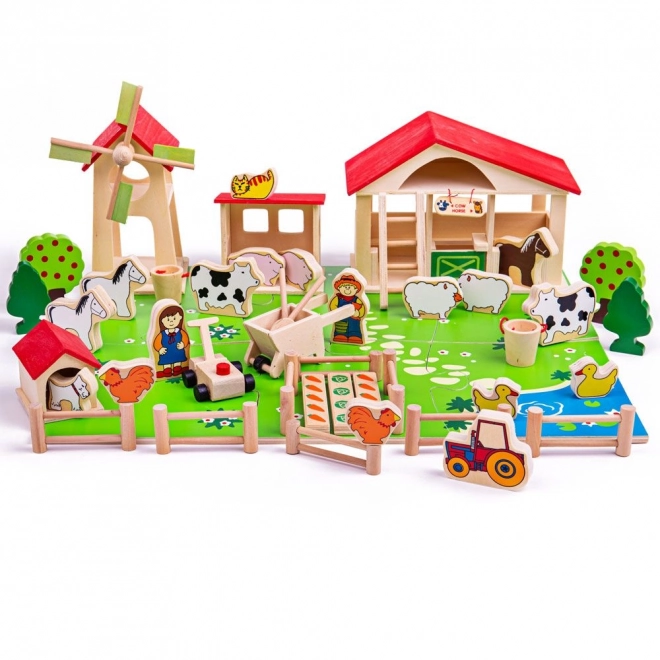 Velika Lesena Kmetija Bigjigs Toys