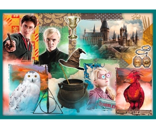 Sestavljanka Harry Potter - V svetu Harryja Potterja 10v1