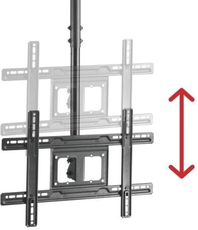 Nastavljiva višina za popoln kot gledanja