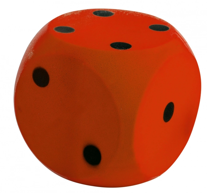 Mehka kocka Androni - velikost 16 cm, rdeča