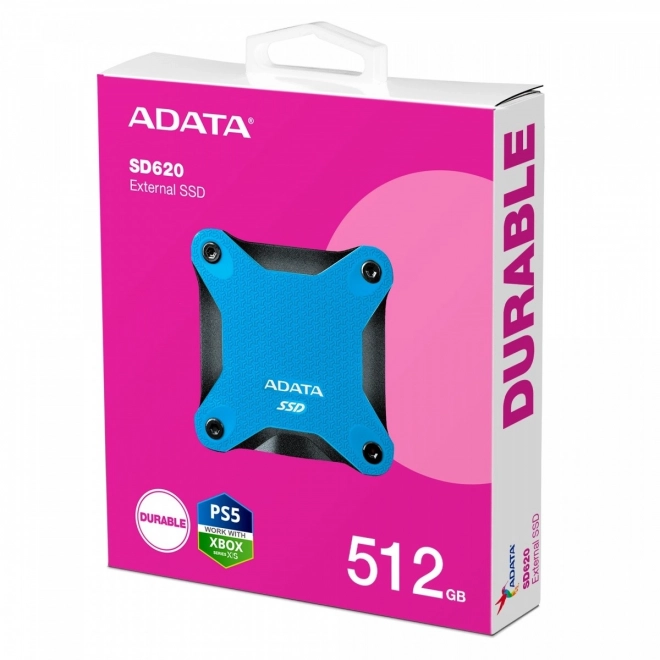 Zunanji SSD disk ADATA SD620 512GB Modra