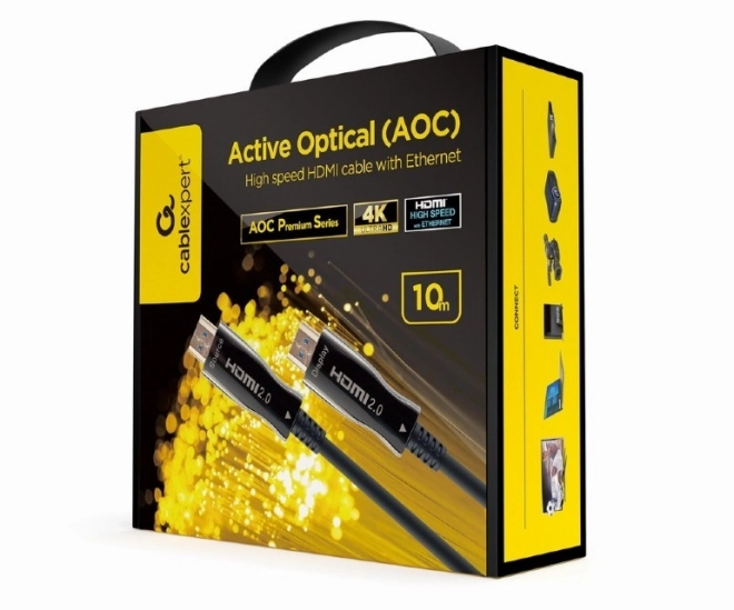 Aktivni optični HDMI kabel z ethernetom 10 m