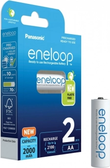 Polnilne baterije AA ENELOOP 2000 mAh, 2 kosa