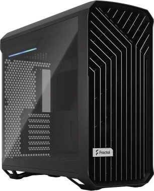 Ohišje Fractal Torrent črno s 5 ventilatorji in oknom
