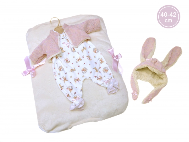 Llorens M740-94 oblačilo za punčko dojenčka NEW BORN velikosti 40-42 cm