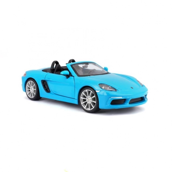 Bburago 1:24 Porsche 718 Boxster Modra