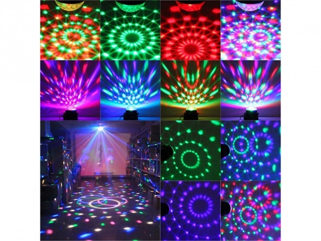Disco krogla LED reflektor RGB projektor