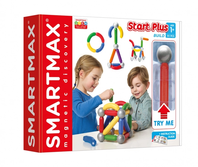 Magnetna konstrukcijska igrača SmartMax Start Plus - 30 delov