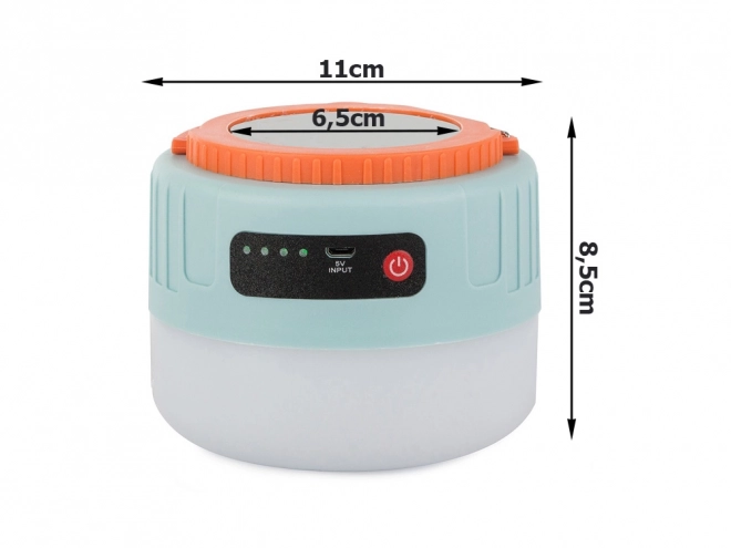 Solarna kamp svetilka USB LED