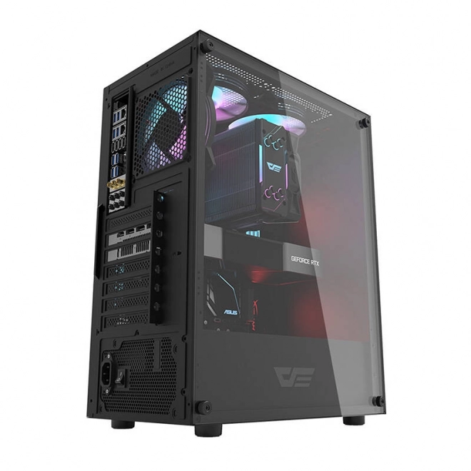 Računalniško ohišje Darkflash DK100 (črna)