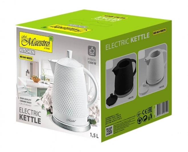 Keramični grelnik za vodo 1,5l 1500W MR-069-WHITE