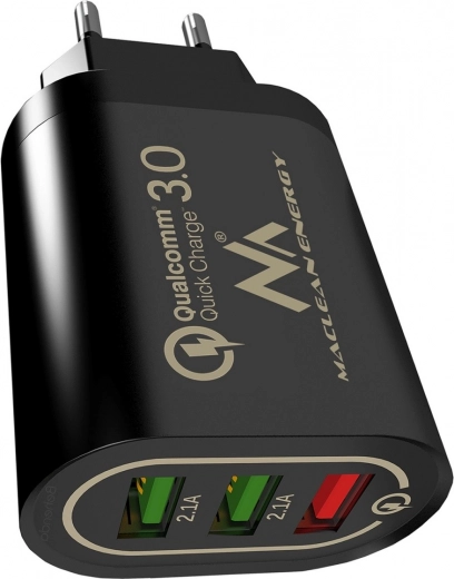 Trije USB priključki za sočasno polnjenje