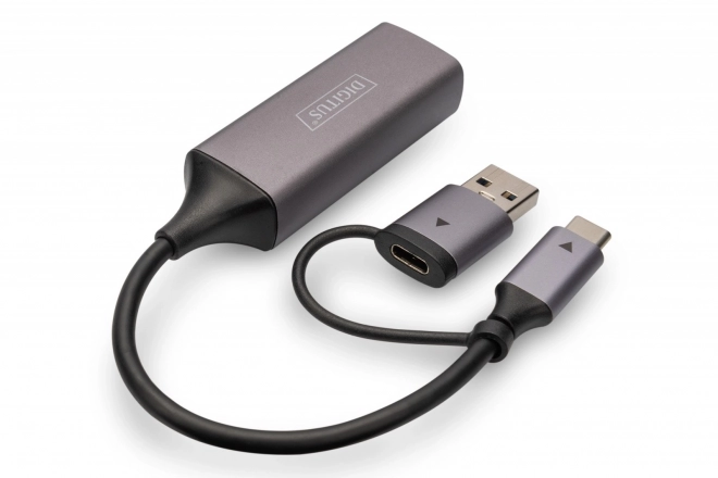 Digitus USB-C na USB-A adapter na RJ45 2.5 Gigabit Ethernet