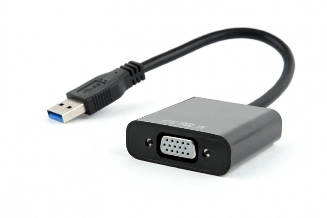USB 3.0 -> VGA adapter črn