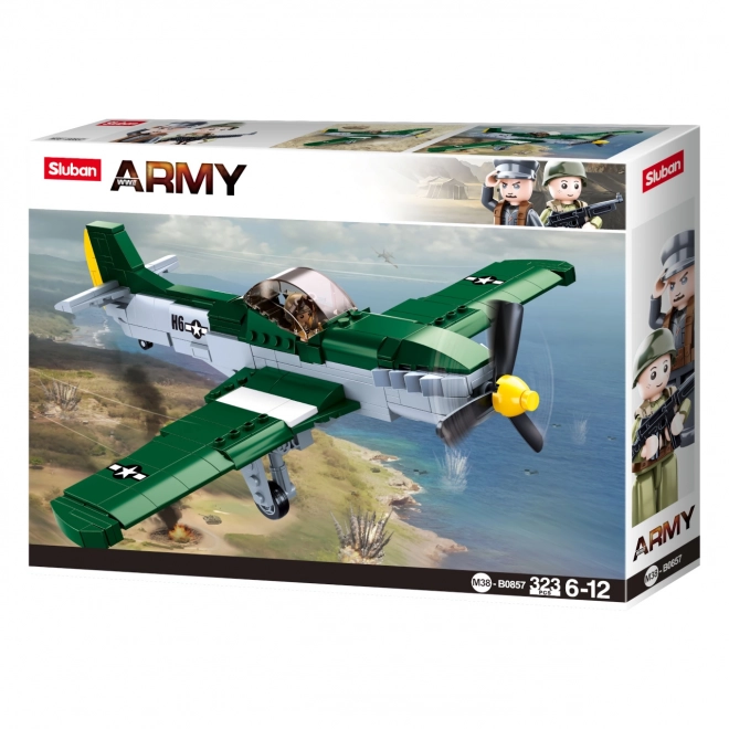 Sluban Army N38-B0857 Zavezniško bojno letalo