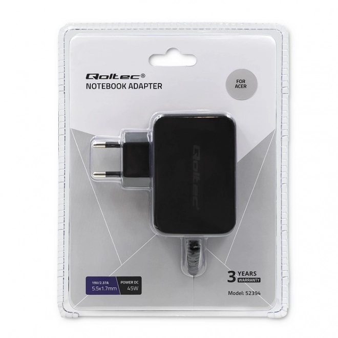 Napajalnik za Acer 45W 19V 2.37A
