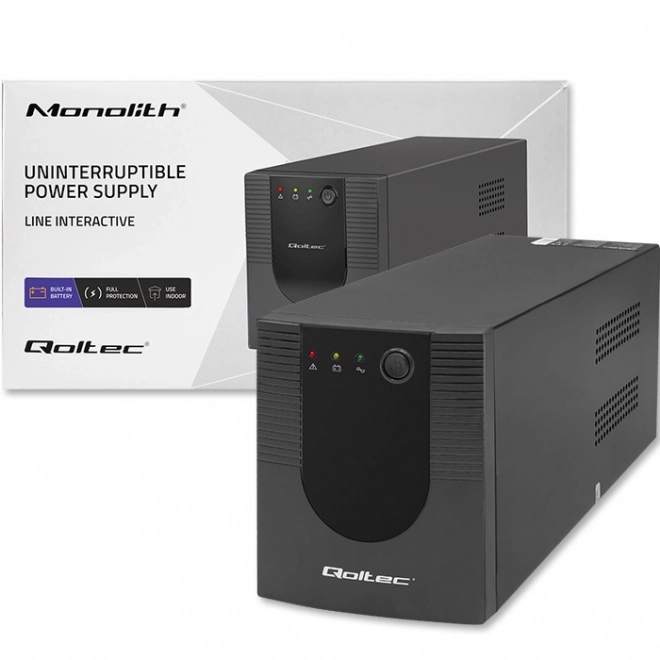 Naprava UPS Qoltec 1500VA 900W