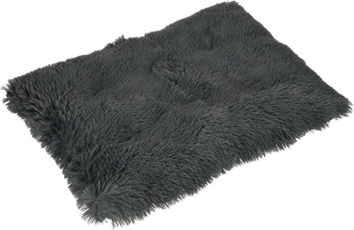 Ležišče za pse in mačke 65 × 50 cm, temno sivo