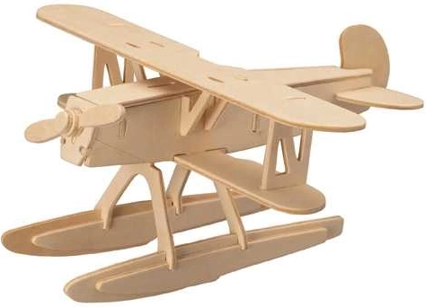 Lesena 3D sestavljanka letalo Heinkel