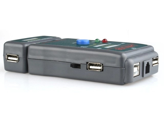 Tester diodnih kablov RJ11, UTP, STP, USB A/B