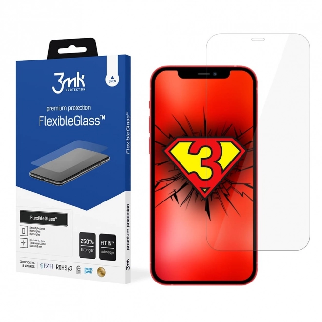 Hibridno steklo FlexibleGlass za iPhone 12/12 Pro 6,1