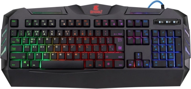 Igralna tipkovnica Defender Werewolf GK-120DL z membranskimi stikali in osvetlitvijo