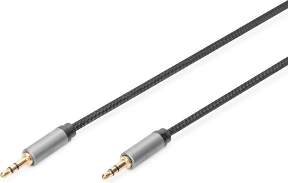 Avdio kabel MiniJack 3,5 mm najlon 3 m