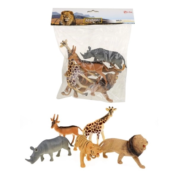 Safari živalski plastični 11-15cm 5kos v vrečki