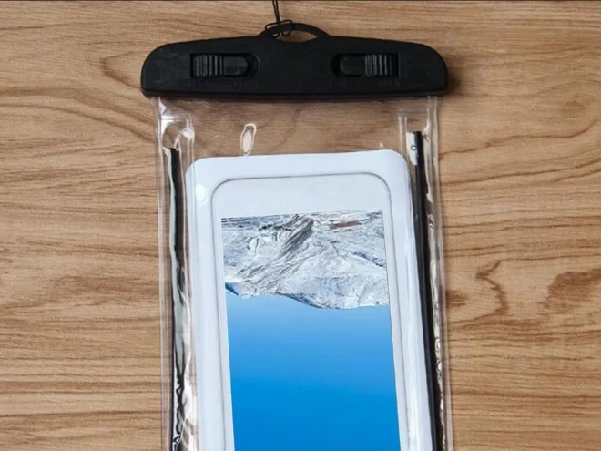 Vodoodporna torbica za telefon za bazen in kajak