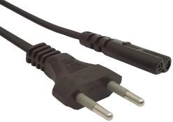 Napajalni kabel C8 2‑pin 1,8 m s certifikatom VDE