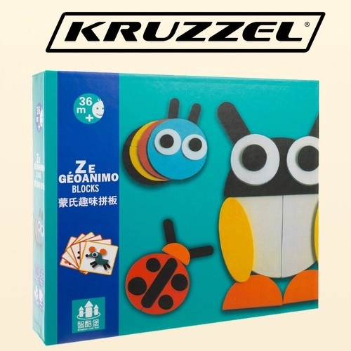 Lesene sestavljanke Kruzzel 22426