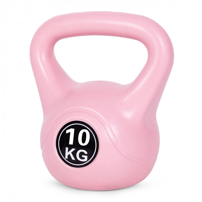 Kettlebell za vadbo roza - 10 kg
