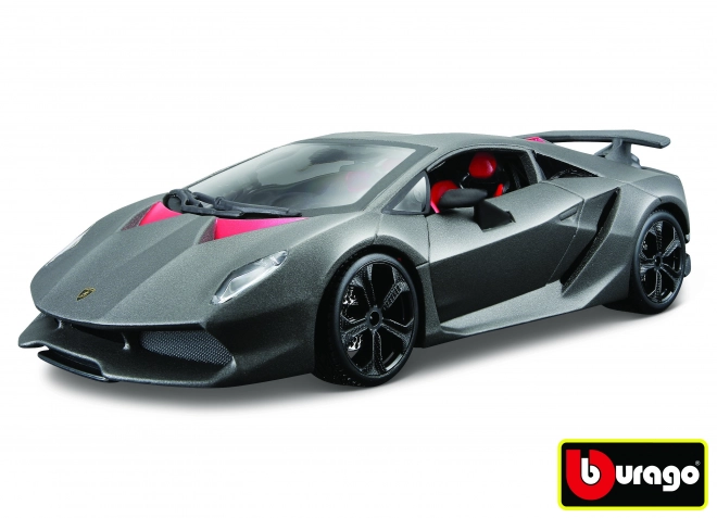 Bburago 1:24 Lamborghini Sesto Elemento Kovinsko Siva 18-21061