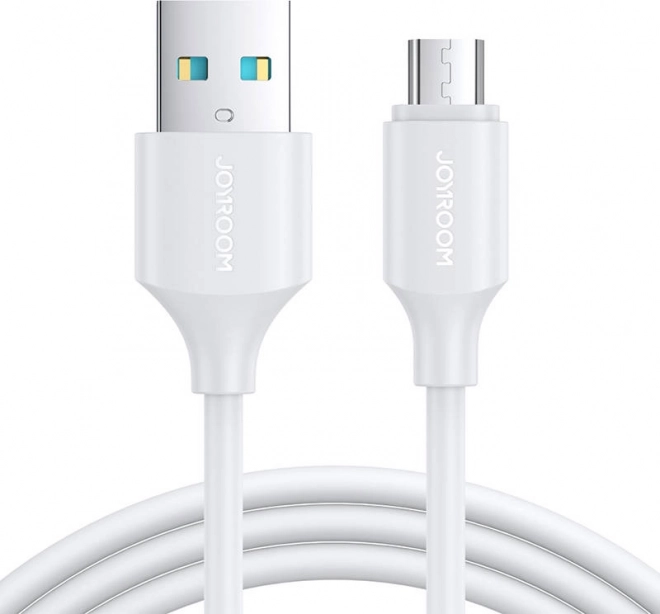 Polnilni in podatkovni kabel Micro USB–USB A 1 m 2,4 A Joyroom (bel)